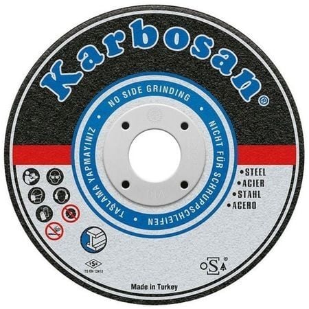 Karbosan 350 x 3.5 x 25.4 Metal Kesme Sabit Tezgah Diski
