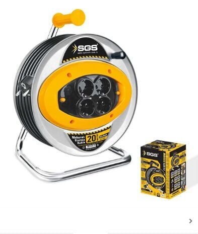 SGS MAKARALI UZATMA KABLOSU 3x2,5*30MT SGS2111