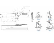 101-5-P2 Yatay Tabanlı Lamalı Yatay Bağlantı Elemanı 23691