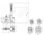 200-5 Yatay Tabanlı Dikey Bağlantı Elemanı 23698