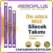 Aeroplus Ford Fusion Ön Arka Muz Silecek Takımı 2003-2012