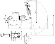 500-5 Yatay Tabanlı İtme Çekme Takımı 23812