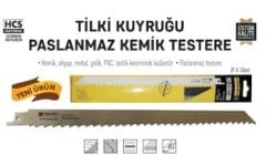 Meşem Kemik Kesici Tilki Kuyruğu 300mm / 8.5 mm PASLANMAZ