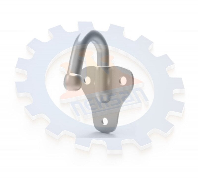 Kanca Saçlı 10mm Gergi Kanca 3 DELİKLİ HAZIR