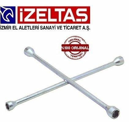 İzeltaş Bijon anahtarı İstavroz 4lü 17x19x21x23 İ1975