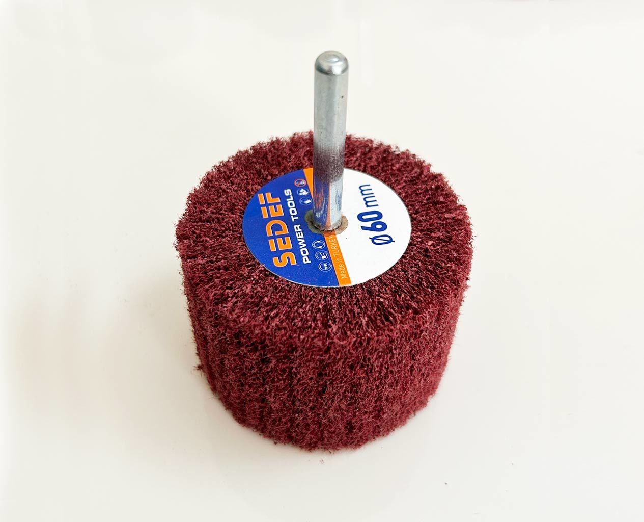 40x30 mm Saplı Elyaf Mop Zımpara