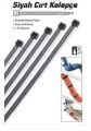 Cırt Kelepçe 3.6x200 mm 100 Adet Siyah Kablo Bağı 3.6x20cm