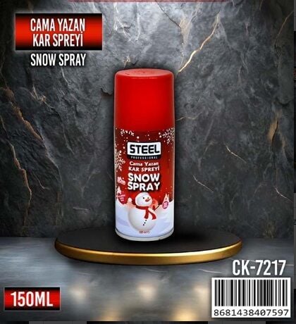  Steel Cama Yazan Kar Spreyi 150 ML