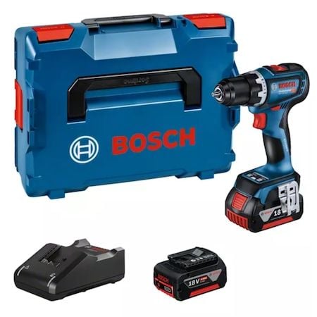 Bosch Professional GSR 18V-90 C 5ah Çift Akülü Delme Vidalama - 06019K6006