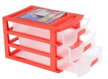 Mini TonTon No:3  3 Katlı Çekmece  35x25,4x22,6cm