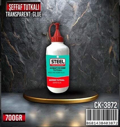  Steel Şeffaf Tutkal 700 ML