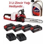 Einhell GE-LC 36/35 Akülü Testere 18V 4 x 2.5 Ah +2 Şarj Cihazi