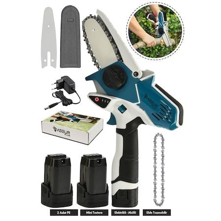 Jetta Power Tools Ağaç Kesme Dal Budama Şarjlı El Testeresi 02