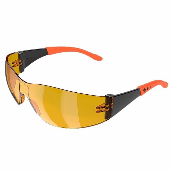 BAYMAX S-500 Dinamik Koruyucu Gözlük Sarı Antifog