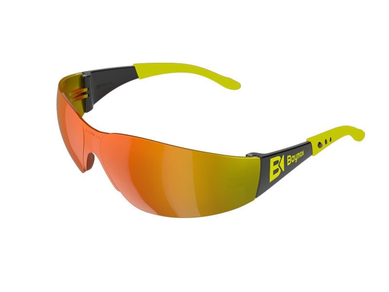 BAYMAX S-500 Dinamik Koruyucu Gözlük Gökkuşağı Aynalı