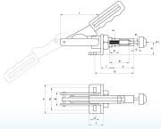 511-3 Yatay Pozisyon Yaylı Klamp