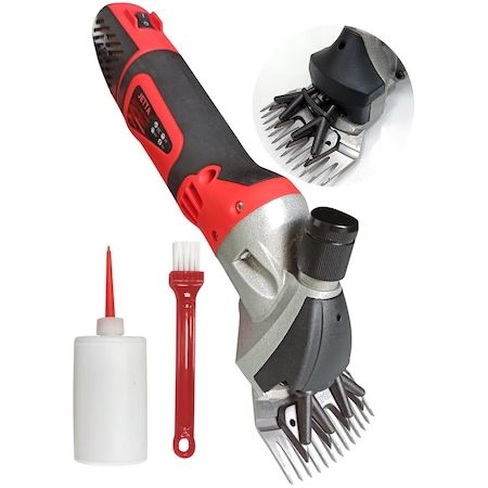 Jetta Power Tools Metal Şanzuman Profesyonel Koyun Kırpma - Makinesi-k-kırmızı