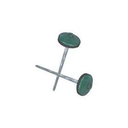 Çatı Çivisi 6 CM Yeşil - Contalı Çivi 2.5 KG Paket