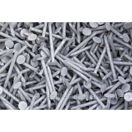 Galvanizli Inşaat Çivisi 1Kg. - Kalaylı Çivi - Tekne Çivisi 8 CM
