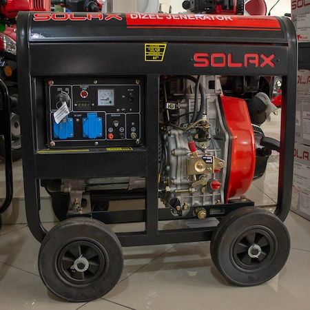 Solax Sdj8500Me Monofaze Marşlı Dizel Jeneratör