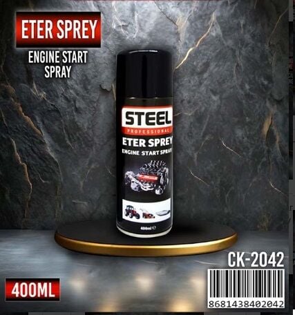  STEEL Eter Sprey 400 ml