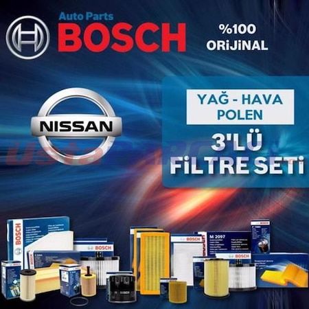 Nissan Juke 1.6 Bosch Filtre Bakım Seti 2011 - 2018