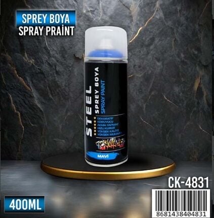  STEEL Sprey Boya Mavi 400 ML