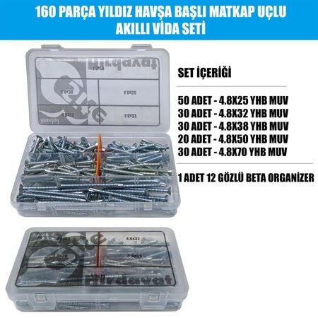 160 Parça Yhb Muv Seti