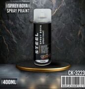  STEEL Sprey Boya Metalik Gri 400 ML