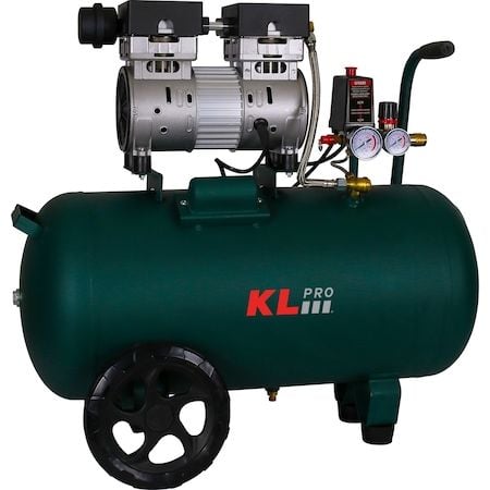 Klpro KLK50S 1 Hp 8 Bar 50 LT Yağsız Sessiz Hava Kompresörü