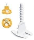 Sgs Plastik Vidalı Klips 100 Adet SGS6404 1,5mm