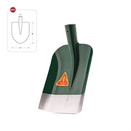 Yapar Düz Toprak Küreği (1,70Mm Çelik) - 18100