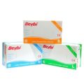 Beybi Pudralı S Lateks Muayene Eldiveni 100'lü S BEDEN