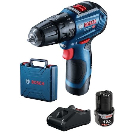 Bosch GSB 12V-30 2.0Ah Çift Akülü Darbeli Vidalama - 06019G9100