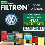 Vw Caddy 1.9 Tdi Filtron Filtre Bakım Seti 2007-2011