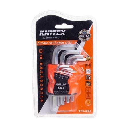 Knitex Alyan Seti Kısa Düz KTX409