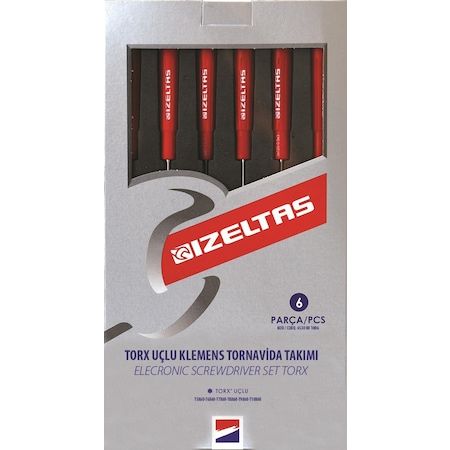 İzeltaş Klemens Torx Uçlu Tornavida Takımı 6'lı – 4530001006