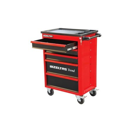 İzeltaş Trend 5 Çekmeceli Takım Dolabı (93 Parça) Kırmızı - 8244005096