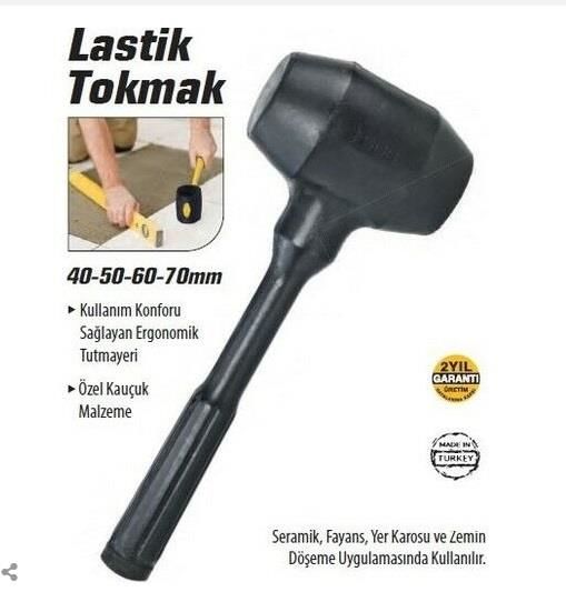 Sgs Profesyonel Lastik Tokmak 70 No Sgs154 (1 Adet)