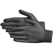 Bay-el El447 Balık Sırtı Desen Çift Yön Siyah Eldiven L Beden