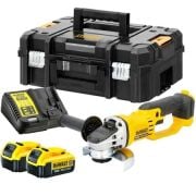 Dewalt DCG412M2-QW 18V 4Ah 125MM Li-Ion Çift Akülü Avuç Taşlama