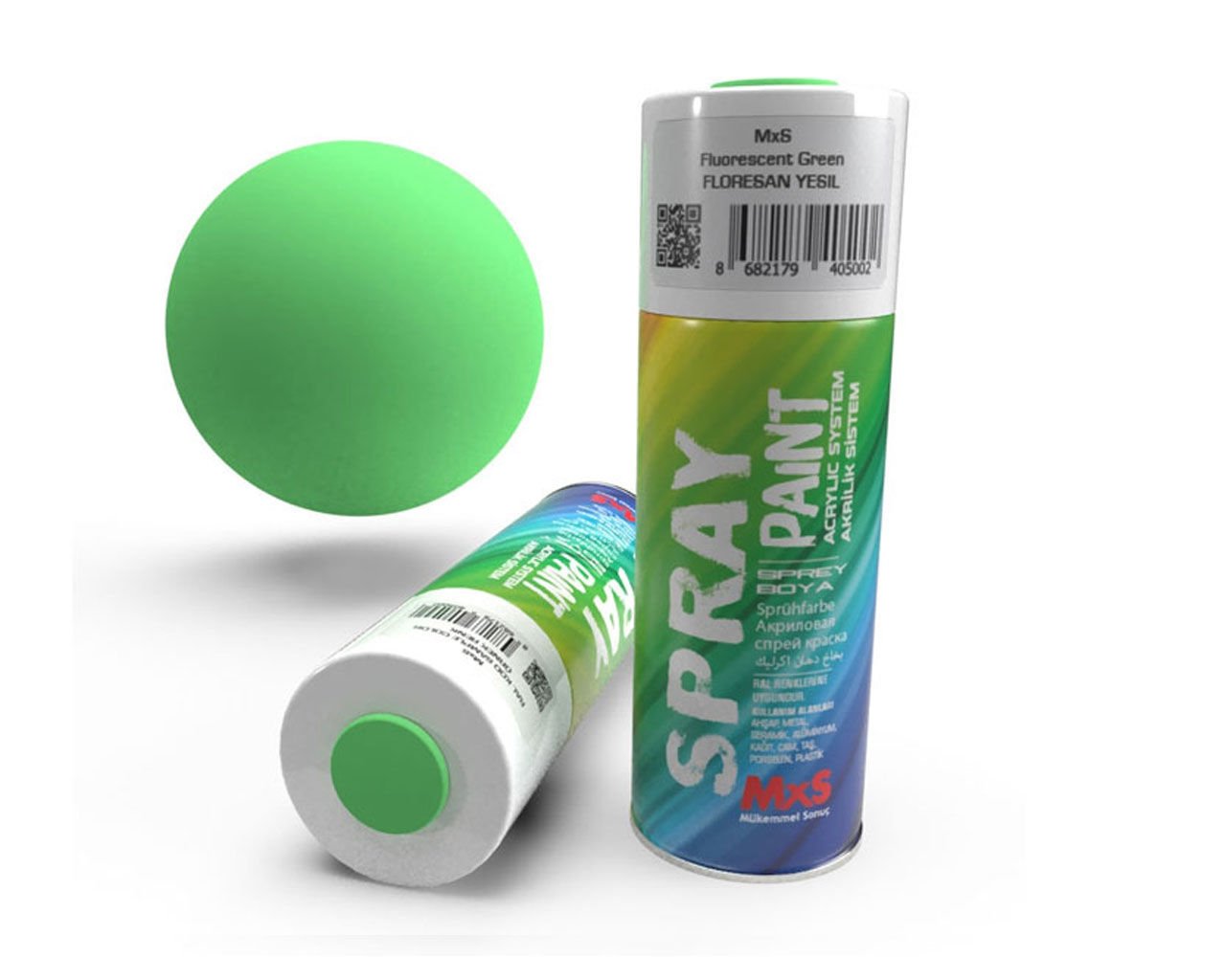 MXS FLORASAN YEŞİL SPREY BOYA 400ML
