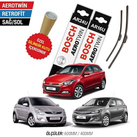 Hyundai İ20 Silecek 2008-2020 Bosch Aerotwin