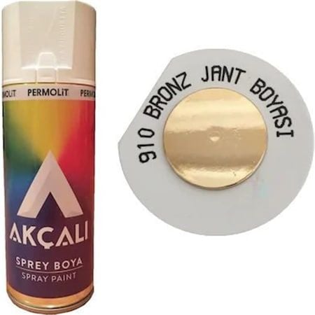 Akçalı Sprey Boya 910 Bronz Jant Boyası 400 ML