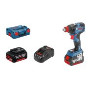 Bosch Professional GDX 18V-200 C 2x5.0Ah Çift Akülü Darbeli Somun Sıkma Makinesi - 06019G4201