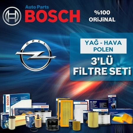 Opel Astra J 1.4 Turbo Bosch Filtre Bakım Seti 2010-2015
