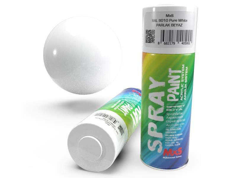  MXS 9010 PARLAK BEYAZ SPREY BOYA 400ML