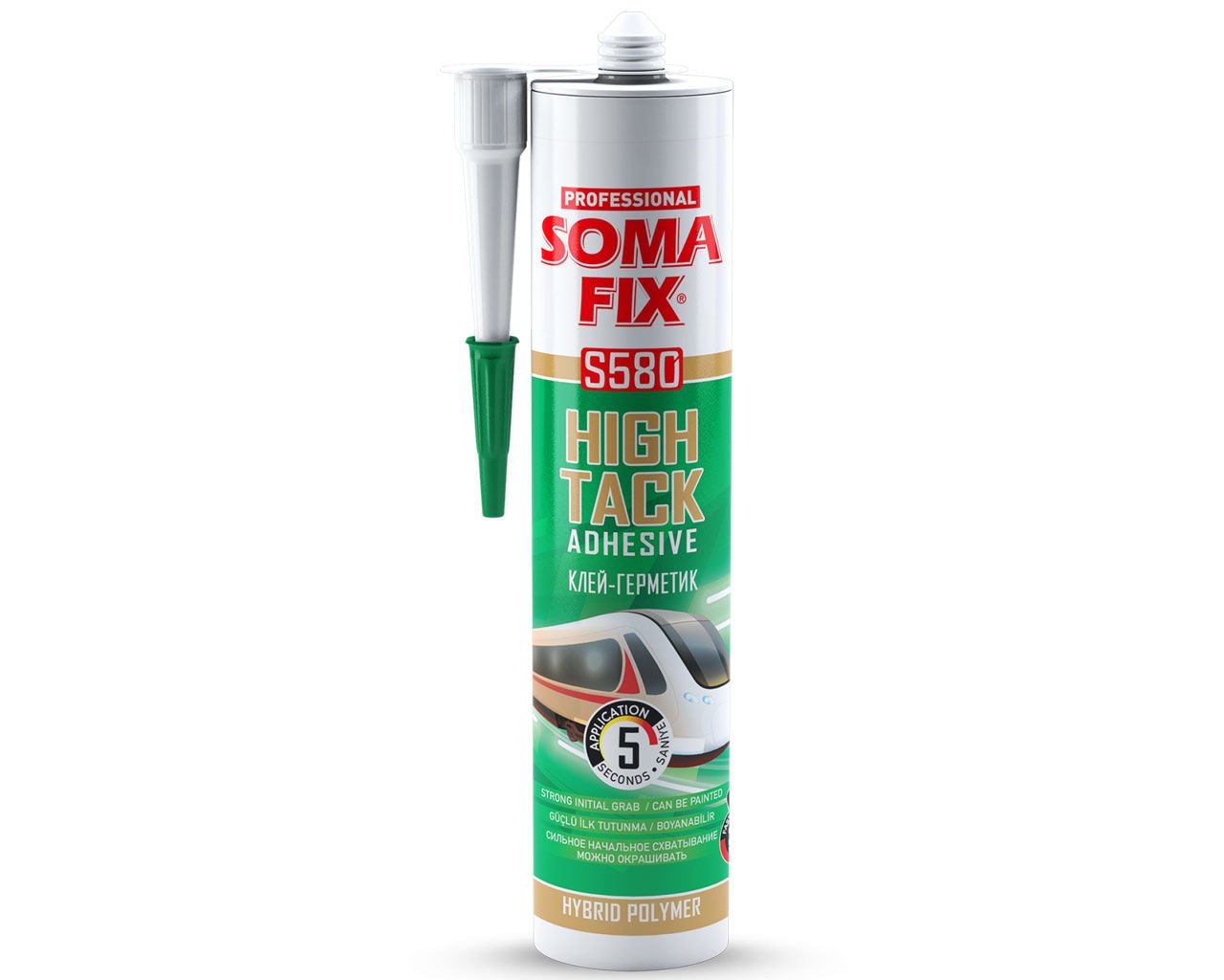 SOMAFİX S580 HIGH TACK Korniş Yapıştırıcı Beyaz 280ml 480gr