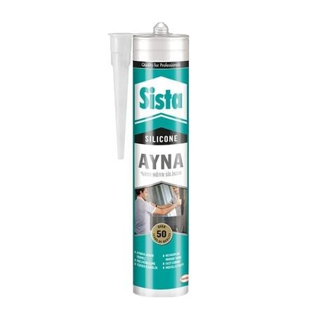 Sista Neutr Mırror Ayna Silikonu Şeffaf 280Ml