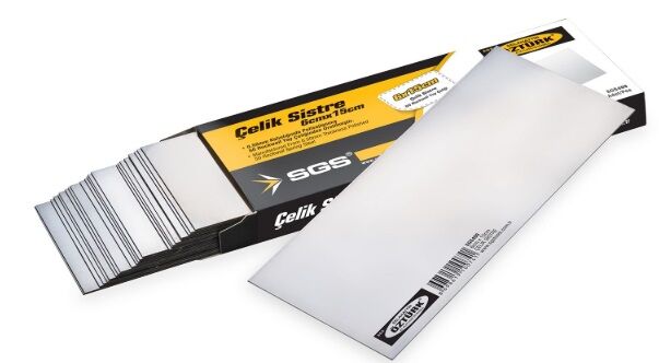 SGS409 Çelik Sistre  6x15 CM